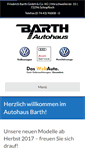 Mobile Screenshot of barth-autohaus.de